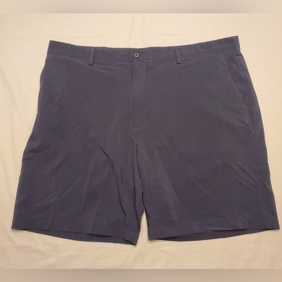 PGA Tour Other - PGA Tour Golf Mens Shorts Size 42 Dark Gray Herringbone Pattern Multiple Pockets